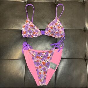NWT Wild Fable bikini + skirt set